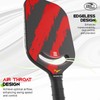 Warping Point Pickleball Paddle, Carbon Fiber, Thermoformed, Edgeless Design, USAPA