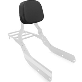 NOVALLA Sissy Bar with Luggage Rack Fit for Honda VTX 1300/1800 N/R/S Models, Motorcycle Passenger Backrest Fit for Honda VTX1300 2003-2006 VTX1800 2002-2008 (CHROME)