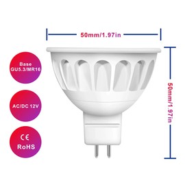 Boxlood LED GU 5.3 GU10 LED Bulb