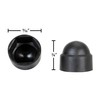 Vestil BC-BK-38-PK Plastic Bolt Caps 50 Pack 3/8 In. Anchor
