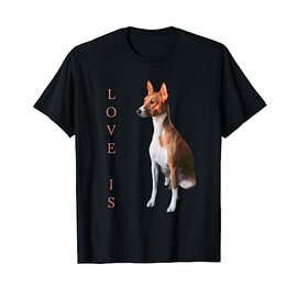 Basenji Shirt Women Men Kids Love Dog Mom Dad Pet T-Shirt T-Shirt