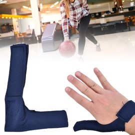 Fayelume Bowling Gloves, Bowling Thumb Sock, Bowlings Gloves Right Hand, for Men, Inside Thumb Hole, Healing, Fingers (Royal Blue)