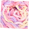 Gadpiparty 1roll Chunky Crochet Yarn for Projects Soft Skin-Friendly Yarn