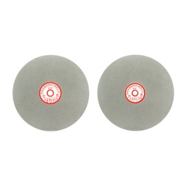 uxcell 8-inch 240-Grit 400-Grit Diamond Coated Flat Lap Wheel Grinding Sanding Polishing Disc 2pcs