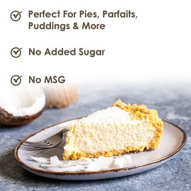 Rawleigh Coconut Pie Filling & Dessert Mix: 16 oz / 454g - Pack of 3, Instant Dessert Mix, Gluten Free, No MSG, Vegetarian