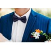 Enlision Men's Bow Tie with Pocket Square - Bow Ties