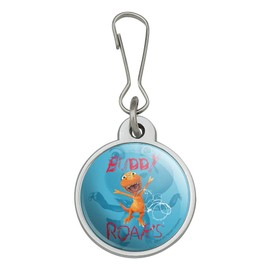 Dinosaur Train Buddy Roars T-Rex Jacket Handbag Purse Luggage Backpack Zipper Pull Charm