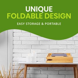 Nature Gear Foldable & Extendable Bathtub Tray, Waterproof Bamboo Bathtub Caddy Tray for Luxury Bath with Tablet & Phone Holder, Ideal Spa Gift for Women & Men