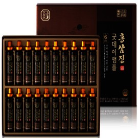 Hansamin Red Ginseng Jin Good Day Ampoule Vitality Recharge 20g 20 Bottles 1 Set / 홍삼진 굿데이앰플 활력충전 20g 20병 1세트