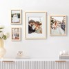 eletecpro 5x7 Enamel Picture Frame with Real Glass Cover, 1