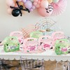 12 PCS Pink and Green Party Favor Treat Boxes Witch