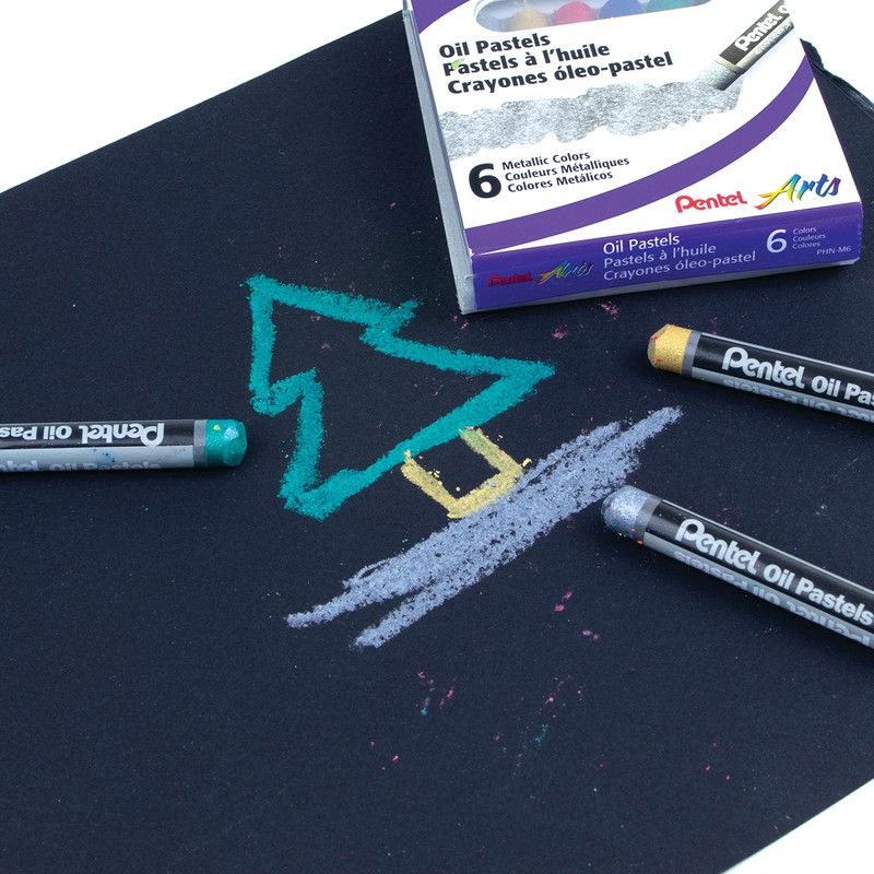 Pentel Arts Metallic Oil Pastels
