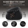 NICECNC Motorcycle Saddle Bags, PU leather Motorcycle Saddlebags, Reinforced Straps