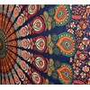 raajsee Blue Orange Tapestry Mandala Wall Hangings, Indian cotton Throw