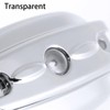 Chrome Aluminum Rear Brake Master Cylinder Cover For Harley 2000-2017
