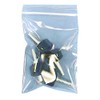 Thick Zipper Plastic Bags (200 Pieces, Width 3.9 inches (100