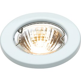 Knightsbridge Low Voltage Downlight, Metal, White