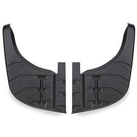 WEILEITE Rear Bumper Step Pad Protector Guards Cover Compatible With Toyota Tundra 2007-2013 Repalces 52163-0C040/52164-0C040 TO1196100/TO1197100(Left Driver And Right passenger Side)