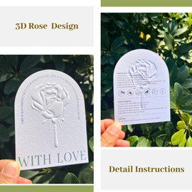 Press On Nails Packaging Kit Holographic Display Cards Storage Bag Nail Tech Must Haves Nail Artist Supply Essentials For Nail Technicians Nail Salon Studio Manicure Business (White, 3*4 in) 50 Set