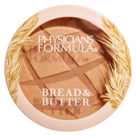 Physicians Formula Bread & Butter Bronzer, Creamy Bronzer Powder with Pro Vitamin and Fatty Acids, Enriched Formula with Amazonian Butters for Radiant, Silky-Soft Skin, Toasty