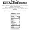 Andy Anand's Sugar-Free Baklava Cheesecake (9-inch, 2.8 lbs), Shipp 2nd