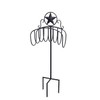 Liberty Garden 124-KD Manger w Star Hose Stand, Galvanized Top