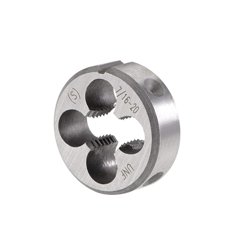 sourcing map 7/16"-20 UNF Tap and Die Set, HSS Machine