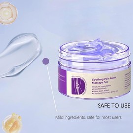 iekufes Joint Purple Gel,Soothing Massage Cream, Full-Body Joint Support for Knees, Lumbar, Neck, Hands & Feet(2PCS)