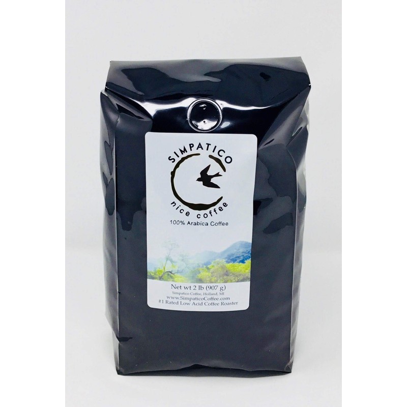Simpatico Low Acid Coffee - Regular - Organic Medium -