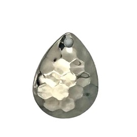 Colorado Nickel Hex Spinner Blades for Lure Making Supplies, DIY Lure Parts for Spinnerbait Inline Spinner Blades Made in USA 25 Pack Size #5 - #2 Nickel Colorado Blade (Colorado Nickel Hex 25Pk #4)