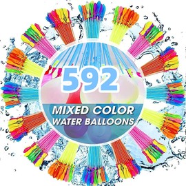 Summer Quick Fill Water Balloons Suitable for Adults and Children's Summer Cooling Total of 592 Balloons