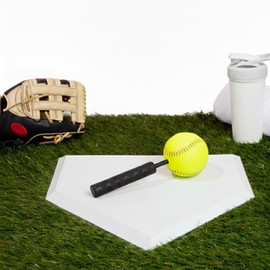 Pitch Break Spinner Softball Training Aid – Finger Strength Trainer & Stability Pitching Tool for Fastpitch Pitchers, Enhances Grip Strength, Increases Spin Rate & Accuracy, 12” Ball 4-Seam Grip
