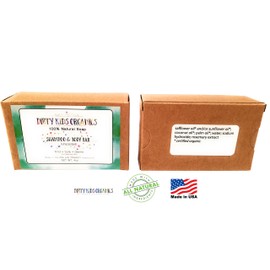 2 Pack Baby & Kid Shampoo & Body Wash Bar Soap 4 Oz Long Lasting Bars | Natural & Organic Formula For Head, Face, Body & Hair | No Scents, No Colors, No Additives | Dirty Kids Organics