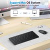 OMOTON Bluetooth Keyboard for Mac, Compact Wireless Keyboard Compatible with