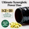 Vitamin D3 K2 Supplement | 5000 IU Vitamin D3 &