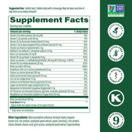 MegaFood Women's 55+ Advanced Multivitamin for Women - Doctor-Formulated with Choline, Vitamin D3, Vitamin B12, Biotin - Plus Real Food - Optimal Aging, - Vegetarian - 60 Tabs (30 Servings)