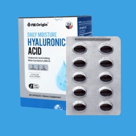 Skin tightening moisture management Enget Origin Hyaluronic Acid 60 Capsules Hyaluronic Acid Inner Beauty Hyaluronic Acid / 피부 속당김 수분 관리 엔젯오리진 히알루론산 60캡슐 하이루론산 이너뷰티 히알루산