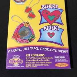 SHRINKY DINKS SHRINKY FRAMES ACTIVITY KIT 2001 SPIN MASTER TOYS NEW SET VINTAGE