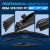5 PLUS Windshield Wipers Replacement for 14-20 Nissan Rogue/13-20 Nissan
