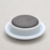 Mag(マグエックス) 掲示・メモ留め用 マグネットカラーボタン 徳用 Φ30mm 白 12個入 MFCB-30-12P-W
