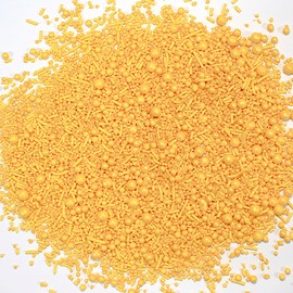 Sprinkles - Confect Sprinkles for Cakes & Cupcakes Decoration Bottle Yellow - 100 g