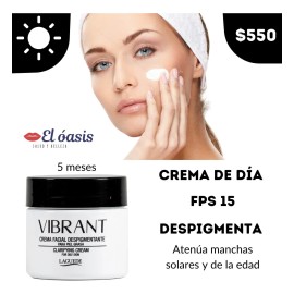 Crema Facial Despigmentante Día.mixta A Grasa 50gr. Laguede