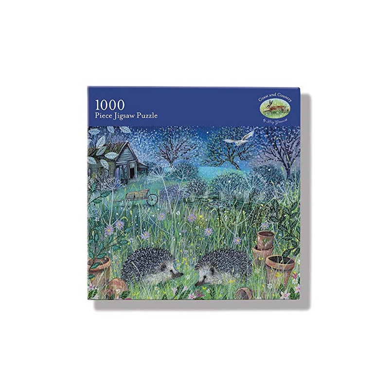 Coast and Country Hedgehogs by Lucy Grossmith 1000 Piece Jigsaw