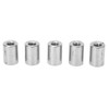 20Pcs Coupling Nut Round Rod Connector 304 Stainless Steel Female