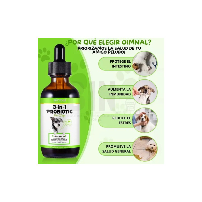 Suplemento Alimenticio Perro Probióticos Enzimas Digestivas