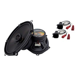 Harmony Audio Compatible with Mazda Mazda3 2004-2009 Rear Door Factory Replacement HA-R68 Speakers New