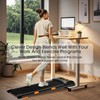 Walking Pad Treadmill with Incline, Under Desk Treadmills for Home