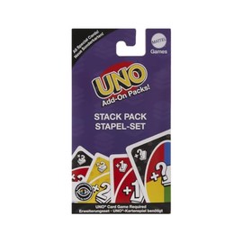 Mattel Games UNO JCV58 Extra Pack for Kids, Adults and Family Game Nights