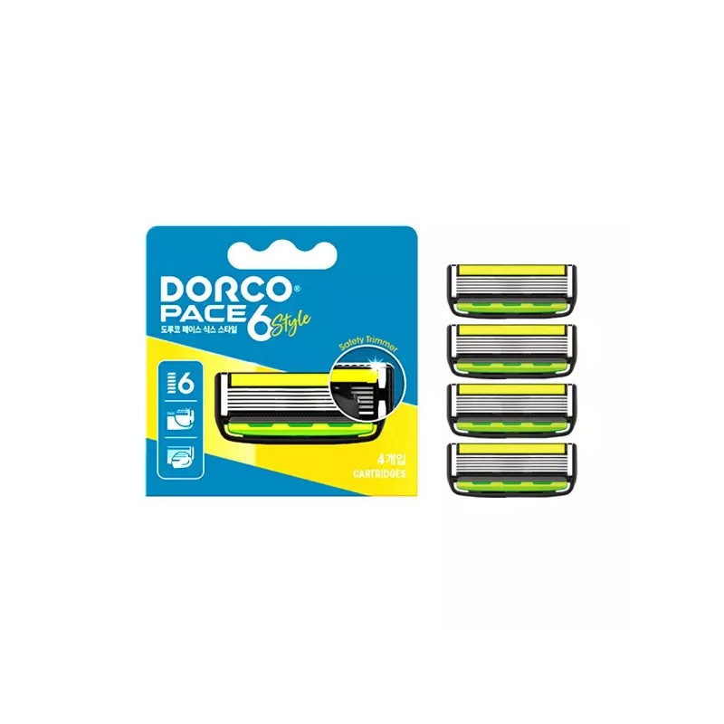 FACE 페이스6 스타일 6중날 면도기(기1+날6입) Face6 Style 6-Blade Razor (1
