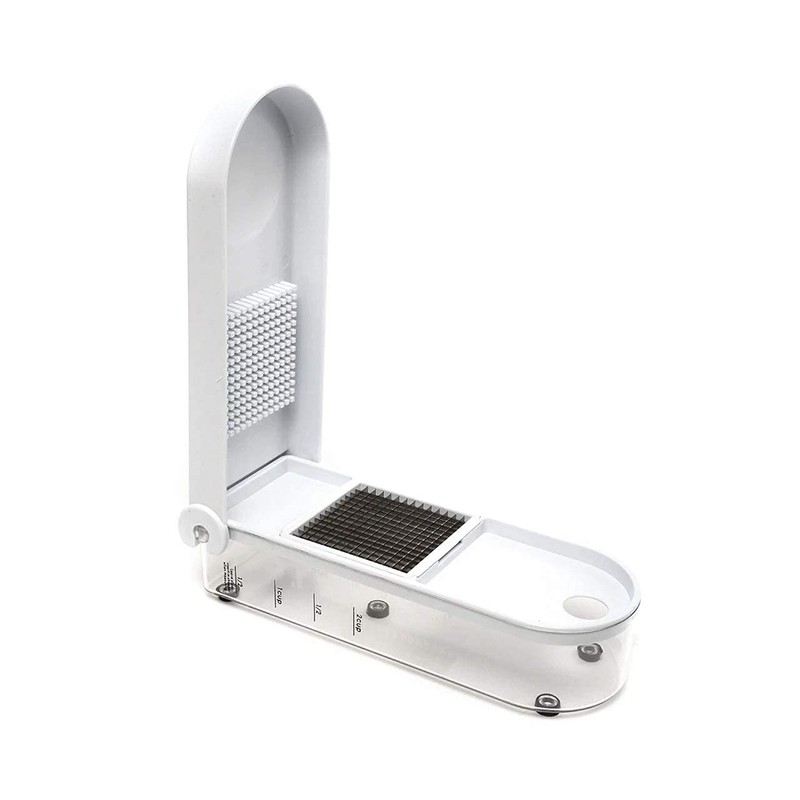 Jean-Patrique Magic Vegetable Chopper with Container - White Food Chopper